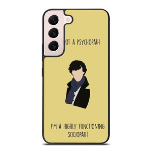 SHERLOCK HOLMES QUOTES Samsung Galaxy S22 Plus Case SHERLOCK HOLMES QUOTES Samsung Galaxy S22 Plus Case