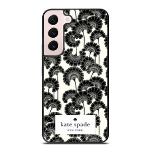 JAPANESE BLACK FLORAL KADE SPADE Samsung Galaxy S22 Plus Case