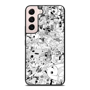 DIGIMON BLACK WHITE Samsung Galaxy S22 Plus Case DIGIMON BLACK WHITE Samsung Galaxy S22 Plus Case
