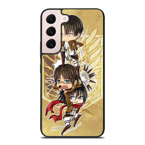 CHIBI ATTACK ON TITAN Samsung Galaxy S22 Plus Case
