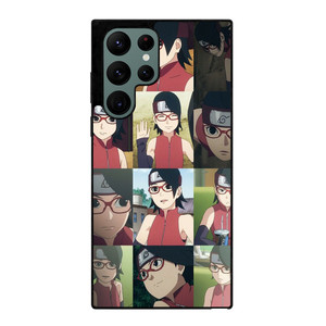 SARADA UCHIHA COLLAGE Samsung Galaxy S22 Ultra Case