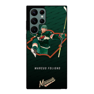 MARCUS FOLIGNO MINNESOTA WILD Samsung Galaxy S22 Ultra Case MARCUS FOLIGNO MINNESOTA WILD Samsung Galaxy S22 Ultra Case