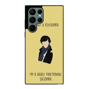 SHERLOCK HOLMES QUOTES Samsung Galaxy S22 Ultra Case SHERLOCK HOLMES QUOTES Samsung Galaxy S22 Ultra Case