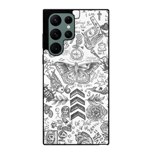 ONE DIRECTION TATTOOS Samsung Galaxy S22 Ultra Case ONE DIRECTION TATTOOS Samsung Galaxy S22 Ultra Case