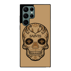 NEW ORLEANS SAINTS SKULL Samsung Galaxy S22 Ultra Case NEW ORLEANS SAINTS SKULL Samsung Galaxy S22 Ultra Case