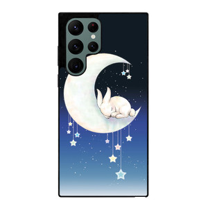 MOON BUNNY SLEEPING Samsung Galaxy S22 Ultra Case