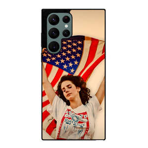 LANA DEL REY AMERICAN FLAG Samsung Galaxy S22 Ultra Case LANA DEL REY AMERICAN FLAG Samsung Galaxy S22 Ultra Case