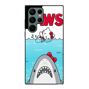 JAWS VS HELLO KITTY Samsung Galaxy S22 Ultra Case JAWS VS HELLO KITTY Samsung Galaxy S22 Ultra Case