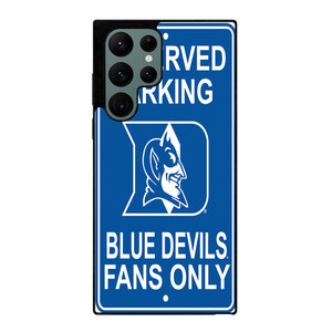 DUKE BLUE DEVILS PARKING SIGNS Samsung Galaxy S22 Ultra Case DUKE BLUE DEVILS PARKING SIGNS Samsung Galaxy S22 Ultra Case