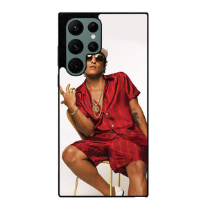 BRUNO MARS RED Samsung Galaxy S22 Ultra Case BRUNO MARS RED Samsung Galaxy S22 Ultra Case