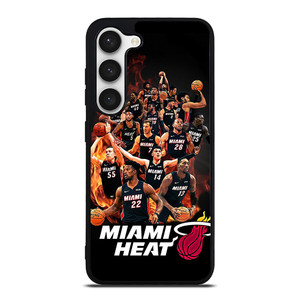 MIAMI HEAT TEAM Samsung Galaxy S23 Case MIAMI HEAT TEAM Samsung Galaxy S23 Case