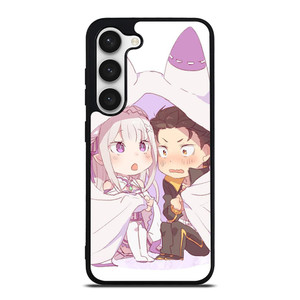 SUBARU AND EMILIA CHIBI Samsung Galaxy S23 Case
