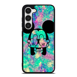 MIDDLE FINGER MICKY MOUSE Samsung Galaxy S23 Case MIDDLE FINGER MICKY MOUSE Samsung Galaxy S23 Case