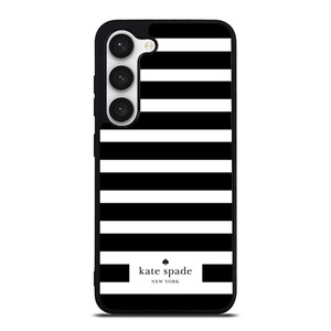 KATE SPADE BLACK WHITE Samsung Galaxy S23 Case KATE SPADE BLACK WHITE Samsung Galaxy S23 Case