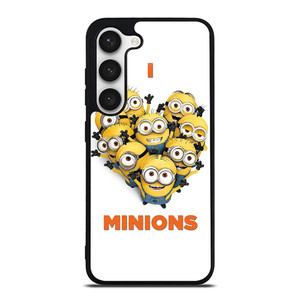 I LOVE MINIONS Samsung Galaxy S23 Case I LOVE MINIONS Samsung Galaxy S23 Case