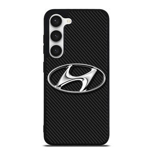 HYUNDAI LOGO CARBON Samsung Galaxy S23 Case HYUNDAI LOGO CARBON Samsung Galaxy S23 Case