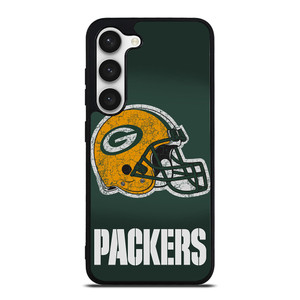 GREEN BAY PACKERS HELMET Samsung Galaxy S23 Case GREEN BAY PACKERS HELMET Samsung Galaxy S23 Case