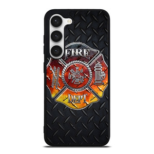 FIREFIGHTER FIRE DEPT Samsung Galaxy S23 Case FIREFIGHTER FIRE DEPT Samsung Galaxy S23 Case