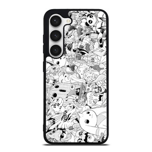 DIGIMON BLACK WHITE Samsung Galaxy S23 Case DIGIMON BLACK WHITE Samsung Galaxy S23 Case