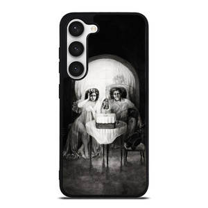 DATE SKULLS ILLUSION BLACK Samsung Galaxy S23 Case DATE SKULLS ILLUSION BLACK Samsung Galaxy S23 Case