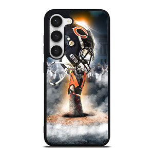 CHICAGO BEARS HELMET Samsung Galaxy S23 Case CHICAGO BEARS HELMET Samsung Galaxy S23 Case