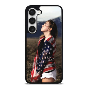 AMERICAN FLAG GIRL Samsung Galaxy S23 Case AMERICAN FLAG GIRL Samsung Galaxy S23 Case