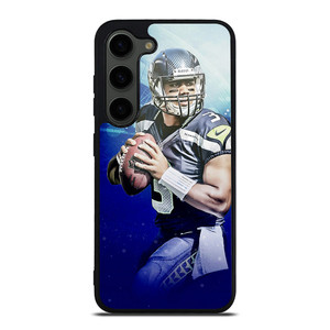 RUSSEL WILSON SEATTLE SEAHAWKS Samsung Galaxy S23 Plus Case RUSSEL WILSON SEATTLE SEAHAWKS Samsung Galaxy S23 Plus Case