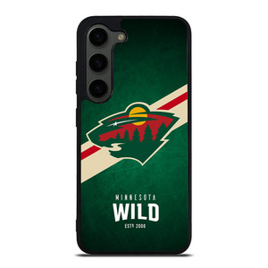 MINNESOTA WILD LOGO Samsung Galaxy S23 Plus Case MINNESOTA WILD LOGO Samsung Galaxy S23 Plus Case