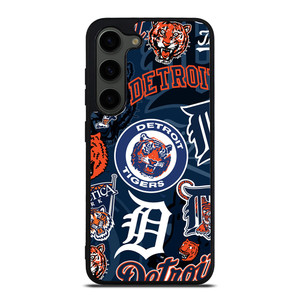 DETROIT TIGERS PATTERN Samsung Galaxy S23 Plus Case DETROIT TIGERS PATTERN Samsung Galaxy S23 Plus Case