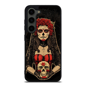 SUGAR SKULL GIRL 2 Samsung Galaxy S23 Plus Case SUGAR SKULL GIRL 2 Samsung Galaxy S23 Plus Case