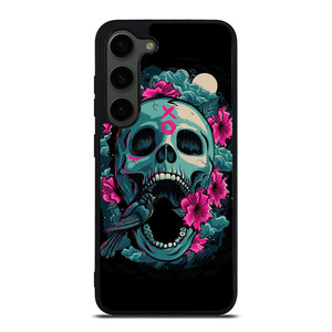 SUGAR SKULL FLOWERS TATTOO Samsung Galaxy S23 Plus Case SUGAR SKULL FLOWERS TATTOO Samsung Galaxy S23 Plus Case