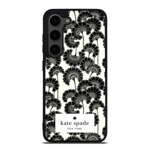 JAPANESE BLACK FLORAL KADE SPADE Samsung Galaxy S23 Plus Case JAPANESE BLACK FLORAL KADE SPADE Samsung Galaxy S23 Plus Case