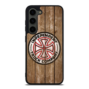 INDEPENDENT TRUCK LOGO WOODEN Samsung Galaxy S23 Plus Case INDEPENDENT TRUCK LOGO WOODEN Samsung Galaxy S23 Plus Case
