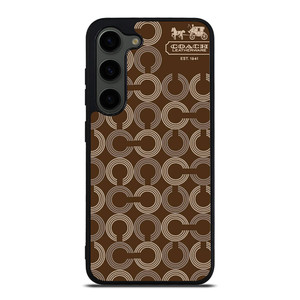 COACH PATTERN LOGO Samsung Galaxy S23 Plus Case COACH PATTERN LOGO Samsung Galaxy S23 Plus Case