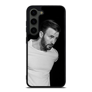 CHRIS EVANS IN BLACK Samsung Galaxy S23 Plus Case CHRIS EVANS IN BLACK Samsung Galaxy S23 Plus Case