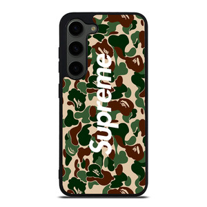 BAPE CAMO SUPREME Samsung Galaxy S23 Plus Case