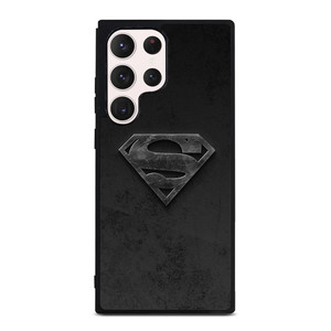 SUPERMAN BLACK LOGO Samsung Galaxy S23 Ultra Case SUPERMAN BLACK LOGO Samsung Galaxy S23 Ultra Case