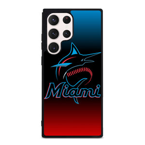 MIAMI MARLINS MLB LOGO Samsung Galaxy S23 Ultra Case MIAMI MARLINS MLB LOGO Samsung Galaxy S23 Ultra Case