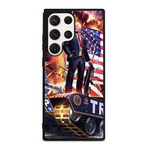 DONALD TRUMP ON TANK Samsung Galaxy S23 Ultra Case DONALD TRUMP ON TANK Samsung Galaxy S23 Ultra Case
