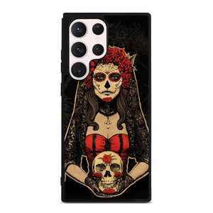 SUGAR SKULL GIRL 2 Samsung Galaxy S23 Ultra Case SUGAR SKULL GIRL 2 Samsung Galaxy S23 Ultra Case
