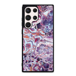 PURPLE CRYSTAL MARBLE PATTERN 2 Samsung Galaxy S23 Ultra Case