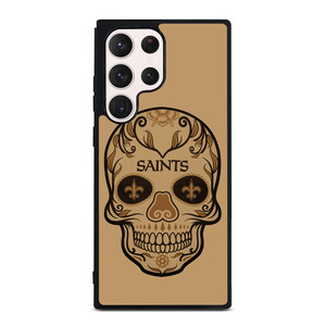 NEW ORLEANS SAINTS SKULL Samsung Galaxy S23 Ultra Case NEW ORLEANS SAINTS SKULL Samsung Galaxy S23 Ultra Case