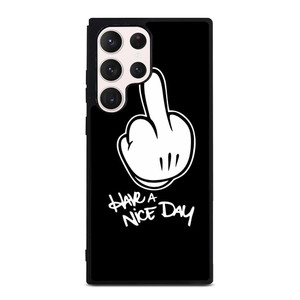 MICKEY MOUSE MIDDLE FINGER Samsung Galaxy S23 Ultra Case