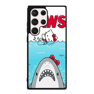 JAWS VS HELLO KITTY Samsung Galaxy S23 Ultra Case JAWS VS HELLO KITTY Samsung Galaxy S23 Ultra Case