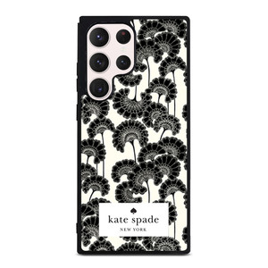 JAPANESE BLACK FLORAL KADE SPADE Samsung Galaxy S23 Ultra Case