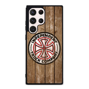 INDEPENDENT TRUCK LOGO WOODEN Samsung Galaxy S23 Ultra Case INDEPENDENT TRUCK LOGO WOODEN Samsung Galaxy S23 Ultra Case