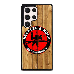 HECKLER AND KOCH LOGO WOODEN Samsung Galaxy S23 Ultra Case HECKLER AND KOCH LOGO WOODEN Samsung Galaxy S23 Ultra Case