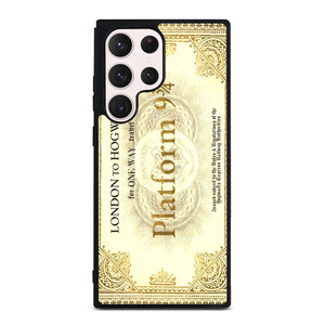 HARRY POTTER TICKET LONDON HOGWARTS Samsung Galaxy S23 Ultra Case