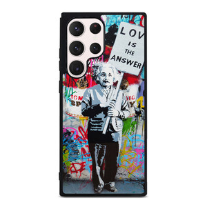 BANKSY EINSTEIN Samsung Galaxy S23 Ultra Case BANKSY EINSTEIN Samsung Galaxy S23 Ultra Case