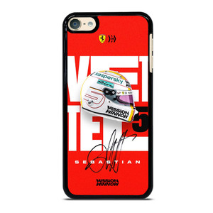 SEBASTIAN VETTEL HELMET iPod Touch 6 Case
